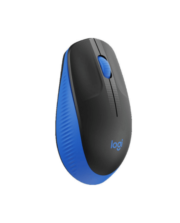 Logitech Wireless Mouse Full Size M190 - Blue - Image 2