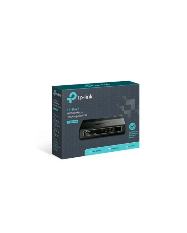 TP-Link 16-port 10/100Mbps Desktop Switch - TL-SF1016D