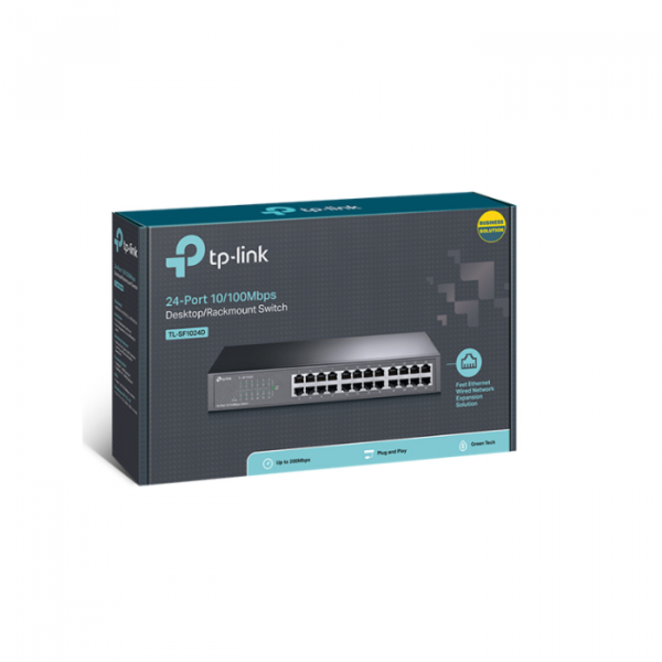 TP-Link 24-port 10/100Mbps Desktop/Rackmount Switch  - TL-SF1024D