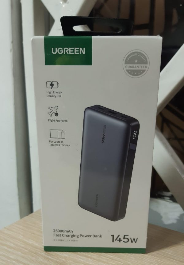 Ugreen 145W Power Bank for Laptop-3 Ports | 25000mAh | PB205 - Image 5