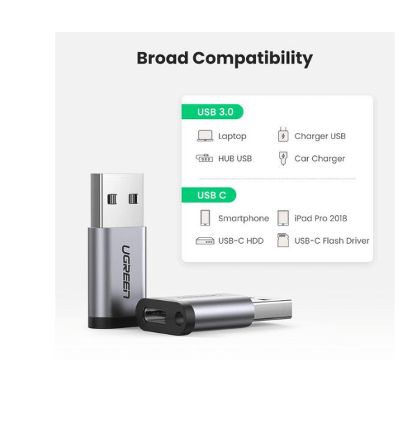 Ugreen USB 3.0 TO USB-C Adapter - Image 2