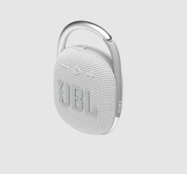 JBL Clip 4 Portable Bluetooth Speaker JBLCLIP4WHT - Image 2