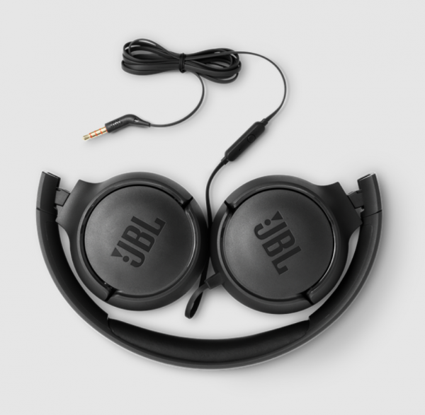 JBL Tune 500 Wired Headphones-BLACK JBLT500BLK