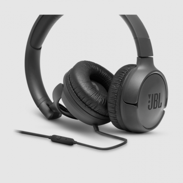 JBL Tune 500 Wired Headphones-BLACK JBLT500BLK - Image 2