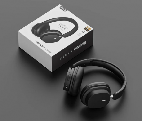 Bluetooth Wireless Over-Ear Foldable Headset with Built-in Microphone SY-T2