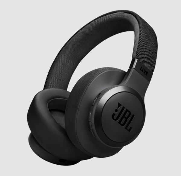 JBL Live 770NC Noise Cancelling Over Ear Headphones - Black JBLLIVE770NCBLK