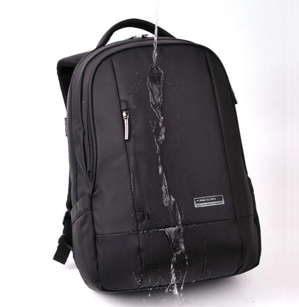 Kingsons KS3022W Elite Series 15.6-inch Waterproof Laptop Backpack – Black