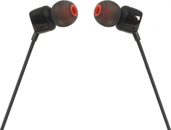 JBL T110 In Ear Headphones Black JBLT110BLK - Image 8